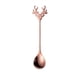 thumbnail image 1 of Cuchara de reno de acero inoxidable 304, cuchara para café, cuchara para mezclar, cuchara para helado de postre, regalo de Navidad. Cuchara de reno de acero inoxidable, portátil, plegable,, 1 of 8
