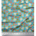 thumbnail image 1 of Soimoi Cotton Jersey Fabric Blossom Floral Print Fabric by The Yard 58 Inch Wide, 1 of 3