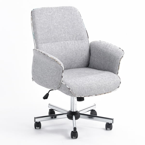 Private Jungle Fabric Executive Chair/ Office Chair Adjustable Computer Chair Task Swivel Chair Armrest and Lumbar Support,Light Grey Private Jungle Fabric Executive Chair/ Office Chair Adjustable Computer Chair Task Swivel Chair Armrest and Lumbar Support,Light Grey