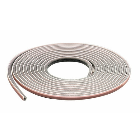 M-D Building Products 04267 17 ft. Gray Pile Replacement Weatherseal for Storm Doors & Windows