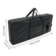 thumbnail image 3 of YOPTOP Sac de Protection pour Clavier d'Instrument 100 x 40cm 61 Touches en Tissu Oxford Sac de Rangement pour Piano Portable Imperméable avec Poignée de Transport Étui Anti-Choc pour Piano à Domicile, 3 of 8