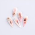 thumbnail image 5 of Pegatinas de uñas con diseño floral, calcomanías de transferencia al agua para primavera y verano, 12 láminas., 5 of 5