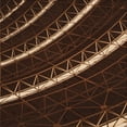 thumbnail image 1 of Ahgly Company Indoor Square Patterned Sienna Brown Area Rugs, 5' Square, 1 of 6