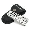 Ozark Trail Camping Steel,12in1 Multi Tool with Sheath, Model 7012