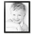 thumbnail image 2 of ArtToFrames 25" x 31" Black Engraved Edges Picture Frame, 25x31 inch Black Wood Poster Frame (WOM-4055), 2 of 8