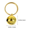 thumbnail image 2 of LEEYNEER Cloche pour Animaux de Compagnie, Pendentif en Acier Inoxydable Doré, 10 Pcs, 2 of 8