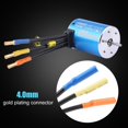thumbnail image 2 of Motor de 4 polos 3650 3900KV + controlador electrónico de velocidad ESC 60A para coche RC 1/10 1/12, 2 of 8