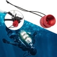 thumbnail image 4 of VONKY Robinet de Réservoir Extérieur Fileté Bouchon Antipoussière Plongée Couvercle de la Valve de Réservoir Rouge, 4 of 9