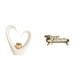 thumbnail image 1 of Escultura de corazón, figura de escritorio, muñeca, sofá en miniatura, banco de madera, silla, adorno de cerámica, sala decorativa, ideal para oficina, 1 of 8