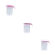 thumbnail image 3 of Yuarrent Gel de ducha Bolsas de jabón Limpiador facial Malla Baño Piel Burbuja Red Espuma hecha a mano Cordón Suministros para el hogar Rojo Type1 NO1, 3 of 6