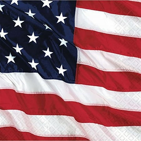 Patriotic Flying Colors - Patriotic Beverage Napkins - Flying Colors - Package of 16