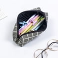 thumbnail image 5 of Nkmbld Canvas Pencil Case Large Capacity Stationery Organizer Pencil Pouch with Zipper, Portable Pen Bag for Office Supplies, Gray, 5 of 8