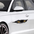 thumbnail image 3 of 3D Cat Eyes Peeking Car Sticker - Reusable, Removable Window Decal for Auto, Truck, Van & Home Decor, 3 of 6