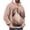 Khaki, variant on Sweatshirt Hooded Mens Sweatshirts Crewneck Mens Quarter Zip Pullover Sweater Zipper Hoodies for Men Cheap Fall Sweaters for Men 2024