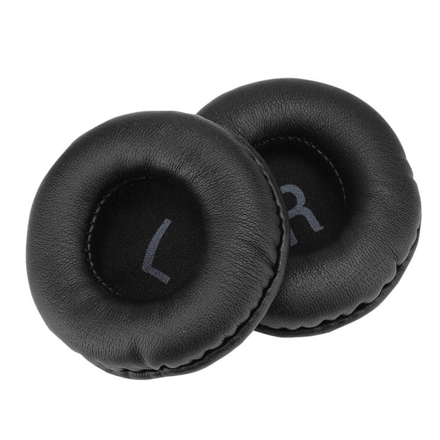 Almohadillas de repuesto para auriculares, 2 piezas de repuesto universal, almohadillas para cubierta de auriculares de 65 mm, cubierta resistente y resistente