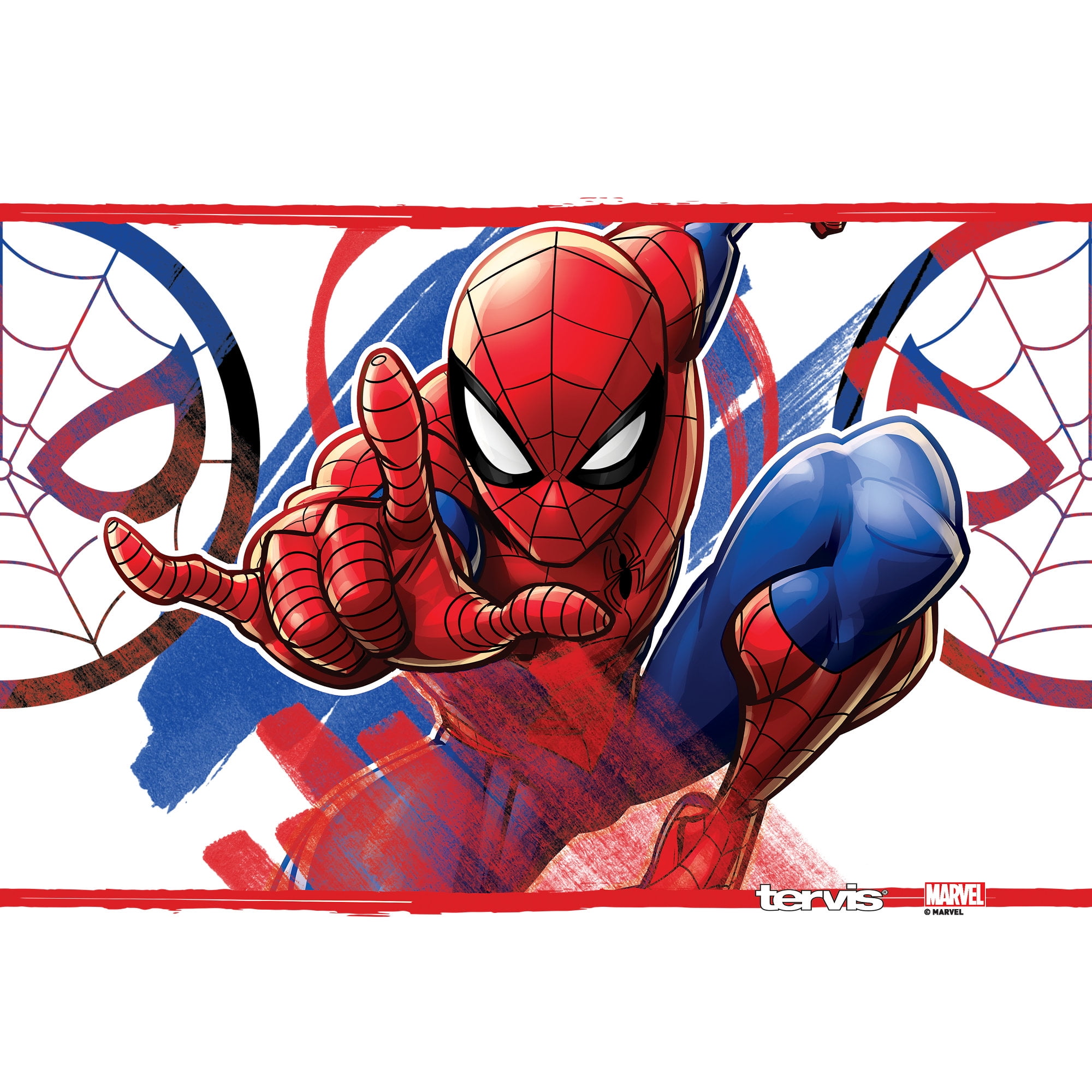 Tervis Marvel Spider-Man Spider Web 24-fl oz Stainless Steel Tumbler at