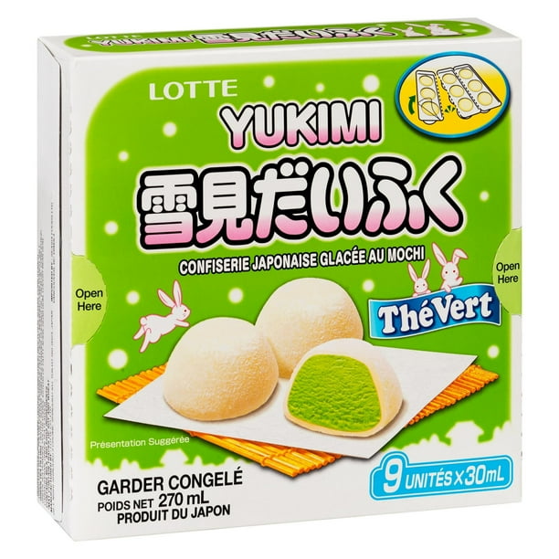 ★MOCHI☆★ Lotte Mochi Green Tea, Mochi (rice cake) filled with green tea ice