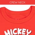 thumbnail image 6 of Disney Mickey Mouse Romper and Reversible Sun Hat Set Mickey Red, 6 of 10