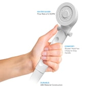 RV Shower Head with Hose ABS Outdoor RV Shower Hose Kit Replacement with ON/OFF Switch for RV, Trailer, Campers, Motorhomes, Fifth Wheels, Boats (White)