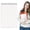 H, variant on 1 Pcs Top Bound Spiral Notebook,11.5 inch x 8 inch,40 Sheet/80 Pages,College Ruled Paper,A4 Spiral Note Pads Memo Lined Notebook Journal for Classroom and Office Supplies