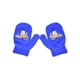 thumbnail image 1 of Qarigey 1 par de manoplas para niños Cubierta de mano adorable Cubiertas de dedos cálidas para mantener el calor con patrones de automóviles para usar guantes y mitones Azul, 1 of 6