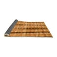 thumbnail image 2 of Ahgly Company Indoor Rectangle Abstract Orange Modern Area Rugs, 4' x 6', 2 of 4