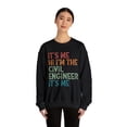 thumbnail image 3 of Civil engineer Sweatshirt, Gifts, Crewneck, 3 of 4