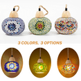 thumbnail image 5 of Turkish Pendant Light, Moroccan Chandelier, Artistic Design, 4.6FT Hemp Rope and Solid Wood, for Living Room Bedroom Restaurant Elegance, 5 of 7