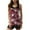 Red-2, variant on Cavosen Tankini Swimsuits for Women Two Piece High Waisted Tops Flower Modest Bathing Suit Beach Holiday Swimwear
