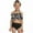 Coffee, variant on REDARER Baby Little Girls Ruffles Floral Print Two Pieces Swimsuit Bathing Suit Beach Wear Swimwear Bikini Set,Girls Swimsuit,8-10 Years