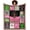 Sister Gifts, variant on Sister Gifts from Sister, Black Sister Gifts, Sorority Gifts Blankets 50*60", Pink and Green Sister Gifts, Sisterhood Gifts for Women, African American Black Girl Gifts for Morthers Day