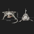 thumbnail image 1 of Outdoor Camping Gas Stove Foldable Windproof Gas Stove Portable Split Stove, 1 of 8
