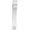thumbnail image 2 of 3"W x 24"D x 24"H Standard Thorton Architectural Grade PVC Bracket with Traditional Ends, 2 of 11