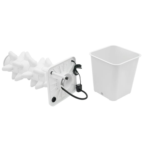 Space-Saving Hydroponic Growing System with 5 Tiers, 25 Planting Slots, and Efficient Pump for Healthy Indoor Plant Growth