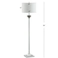 thumbnail image 5 of JONATHAN Y Amelia Lotus 59" Crystal / Metal LED Floor Lamp, Smoke Gray/Chrome, JYL2032A, 5 of 7