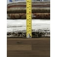 thumbnail image 2 of Pasargad Home Astrid 5' x 8' Hand-Tufted Bamboo Silk and Wool Brown/Green Rug - All Ages, Indoors, 2 of 6