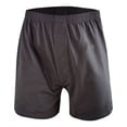 thumbnail image 6 of Blekii Men's Lounge Shorts, Cotton Sleep Shorts with Elastic Waist, Solid Color Boxer Style Pajama Bottoms, Loose Fit Comfort for Home, Breathable Sleepwear Or Underwear, Perfect, 6 of 9
