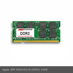 DMS Compatible/Replacement for Apple MA349G/A Mac mini 1.5GHz Core Solo (MA205F/A) 1GB eRAM Memory 200 Pin  DDR2-667 PC2-5300 128x64 CL5 1.8V SODIMM -