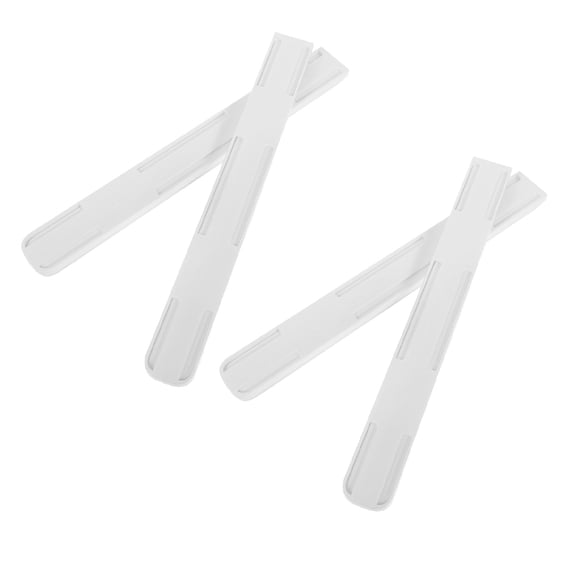 HONITANO 4Pcs Adjustable Fit Storage Solution Drawer Rail Kit for Kitchen