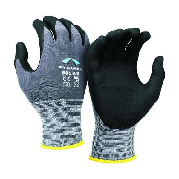 Pyramex Pyramex Safety- Glove Nitrile 18G A3 Dots Thumb Saddle XL  , Sold 12/PKG