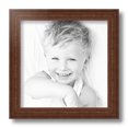 thumbnail image 2 of ArtToFrames 10x10 Inch Walnut Picture Frame, This Brown Wood Poster Frame is Great for Your Art or Photos, Comes with Regular Glass (4096), 2 of 8