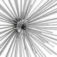 thumbnail image 5 of CosmoLiving by Cosmopolitan Silver Metal 3D Starburst Wall Decor (3 Count), 5 of 13