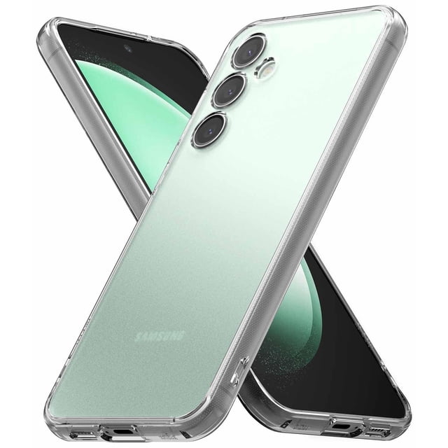 Funda Ringke Fusion Transparente Mate Anti Huella para Samsung Galaxy S23 FE
