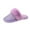 Purple, variant on Anuirheih Slippers for Women, Soft Plush Warm Slip-on Slippers, Rhinestone Wool Drag Warm Indoor Outdoor Slippers(Purple)