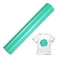 thumbnail image 1 of Uxcell 1 Hoja de Vinilo Puff 3D para Transferencia de Calor 10" x 6ft Verde Vintage para Camisetas y Proyectos de Tela DIY, 1 of 7