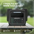 thumbnail image 4 of Greenworks Centrale Électrique Portable 24 V 500 W (Outil Seulement), 4 of 10
