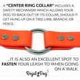 thumbnail image 6 of Regal Dog Products Waterproof Collar & Leash Set - Heavy Duty Center Ring Collar & 5' Leash, 6 of 8