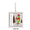 thumbnail image 3 of How the Grinch Stole Christmas Grinch Christmas Decorations, Christmas Tree Ornaments - Cute G-rinch Hanging Ornaments for Christmas Tree - Christmas Decor Indoors Home Party, 3 of 5
