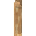 thumbnail image 2 of Ekena Millwork 8"W x 30"D x 34"H Traditional Rough Sawn Craftsman Outlooker, Western Red Cedar, 2 of 4