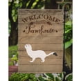 thumbnail image 3 of Stoat Short-tailed Weasel Welcome Garden Flag, 3 of 3